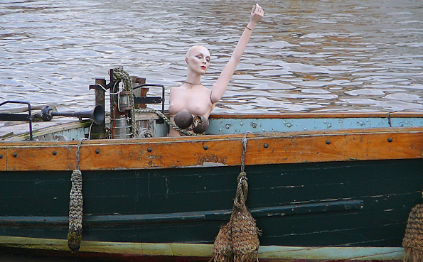 Thames mannequin