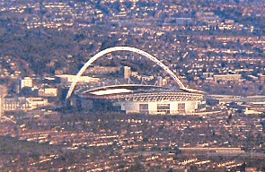 Views of Wembley stadium